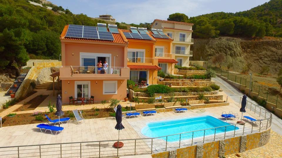 Aegean View Villa Loutráki Dış mekan fotoğraf